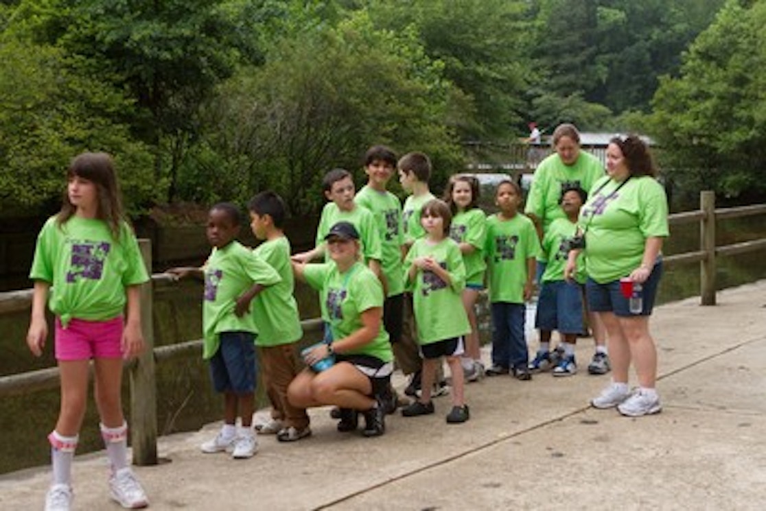 Camp Mays Kids At Memorial Park T-Shirt Photo