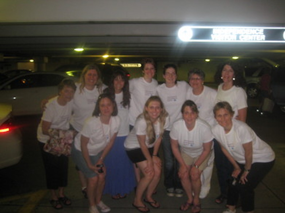 After A Day In Philly, Women's Weekend 2011 T-Shirt Photo