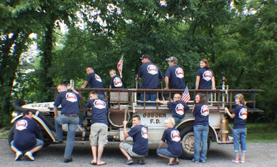 In Memory Of Fallen Firefighter T-Shirt Photo
