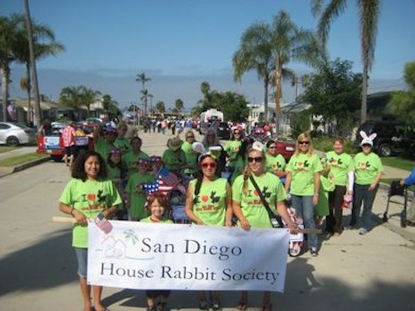 Marching In The Oceanside Freedom Days Parade T-Shirt Photo