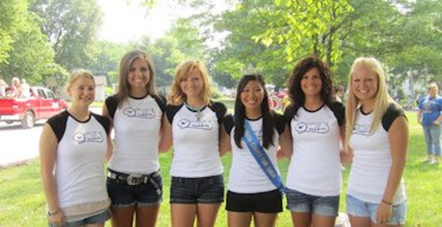 2011 Fair Queen Contestants  T-Shirt Photo