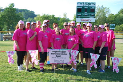 Crush Breast Cancer Home Run Derby T-Shirt Photo