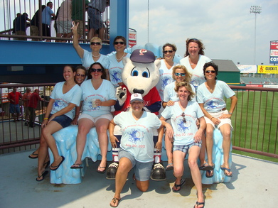 Posing With The Mascot T-Shirt Photo