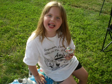Katelynn At The Susquehanna County Relay For Life T-Shirt Photo