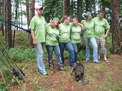 Cabin Time For Tessa! T-Shirt Photo