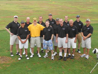 Parker And Lauren's Golf Outing T-Shirt Photo