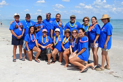 Rad Dream Foundation In Sanibel! T-Shirt Photo