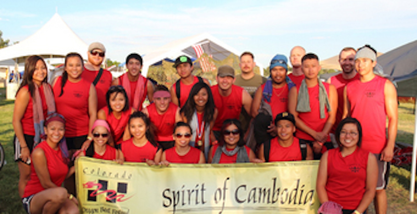 Spirit Of Cambodia Dragon Boat Team T-Shirt Photo