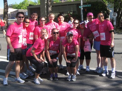 Team Jane's Race For The Cure! T-Shirt Photo
