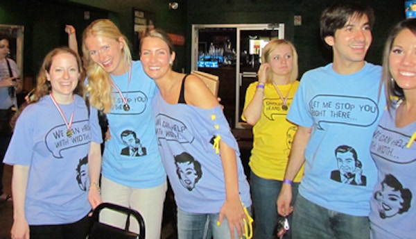 Whirlyball, Y'all!: Signature Forum Company Party T-Shirt Photo