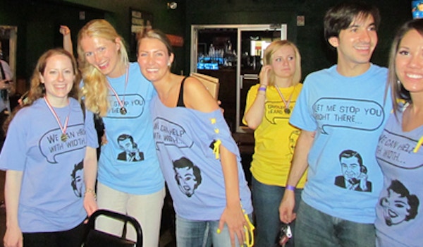 Picture of Whirlyball, Y'all!: Signature Forum Company Party Custom T-Shirt Design Whirlyball, Y'all!: Signature Forum Company Party T-Shirt Photo