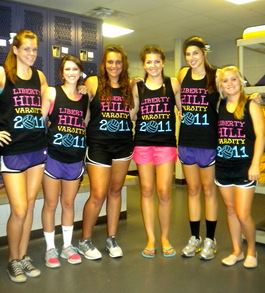 Liberty Hill Lady Panthers  T-Shirt Photo