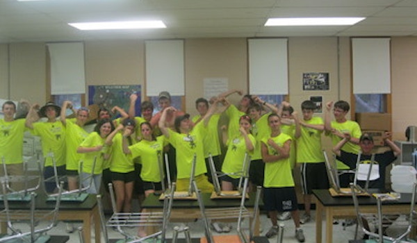 Post Band Camp Field Day Victory Photo T-Shirt Photo