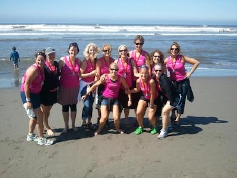 Run Like A Mother At The Beach 25 Hours After We Started T-Shirt Photo