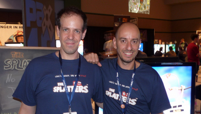 The Splatters Game T-Shirt Photo