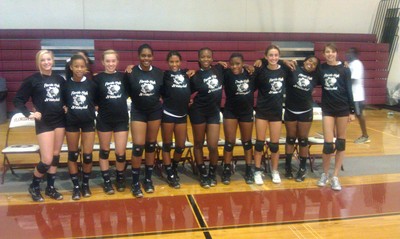 Florida High Jv Volleyball Team T-Shirt Photo