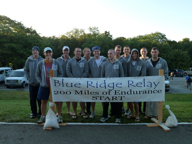 Team Anchors Aweigh 2011 Blue Ridge Relay T-Shirt Photo