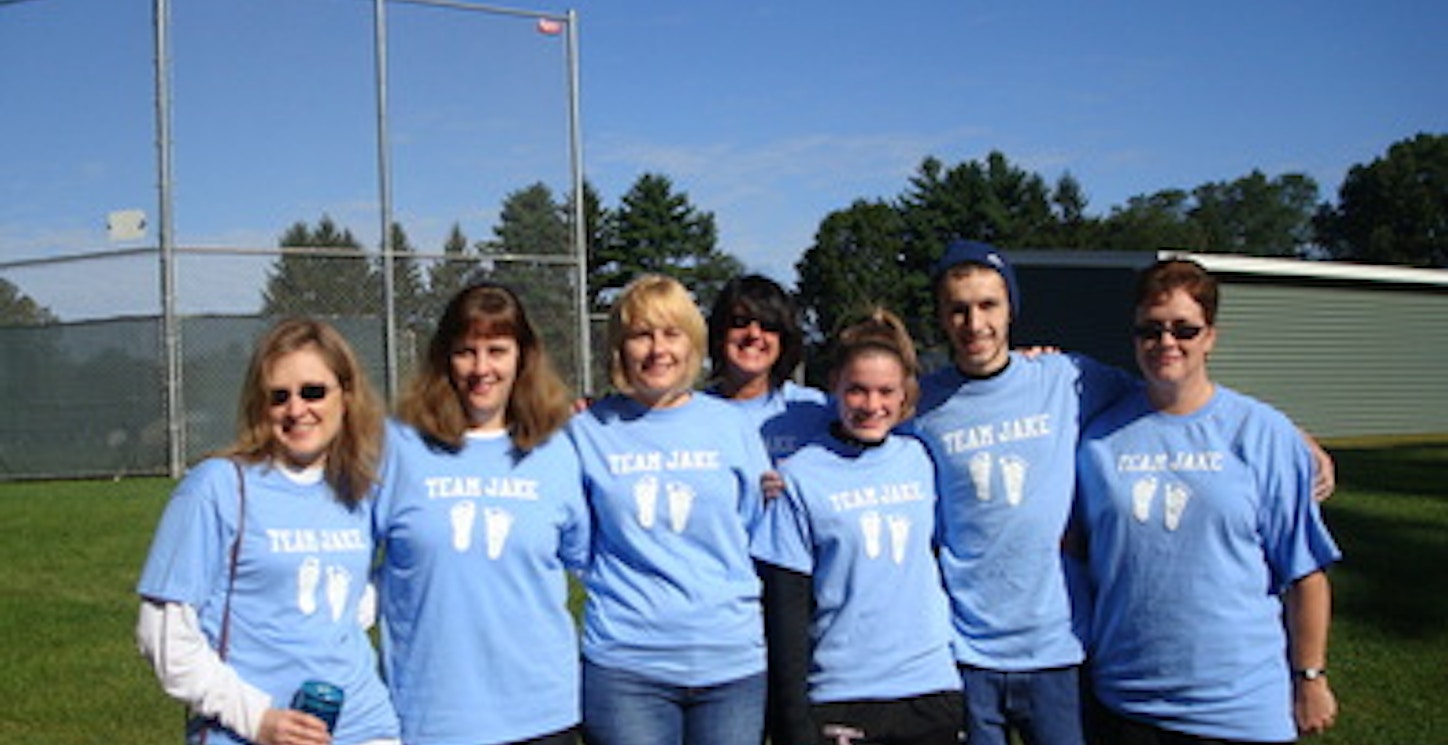 Team Jake Walks For Empty Arms T-Shirt Photo