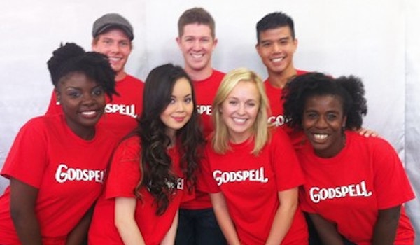 Godspell Broadway Cast T-Shirt Photo