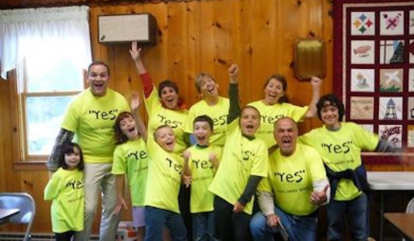 Picture of We Say Yes! To Our Kids! Custom T-Shirt Design We Say Yes! To Our Kids! T-Shirt Photo