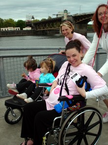 9 Months Pregnant And "Walking" The 10 K For March Of Dimes T-Shirt Photo