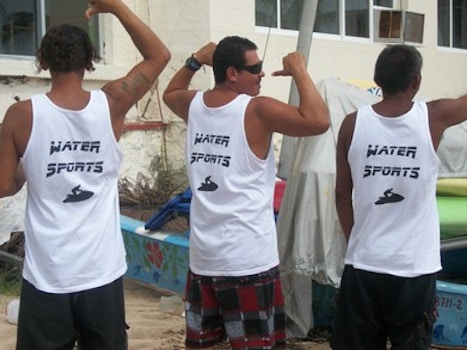 Check Out These Muscle Shirts! T-Shirt Photo