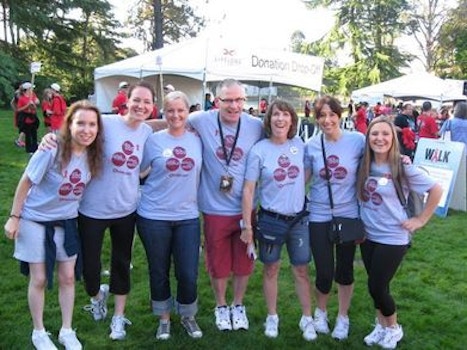 Occ Care Team   Aids Walk 2011 T-Shirt Photo