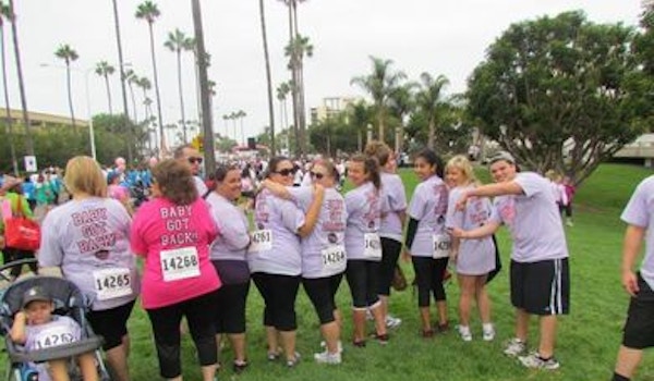 Race For The Cure  Who Needs The Front..When.... T-Shirt Photo