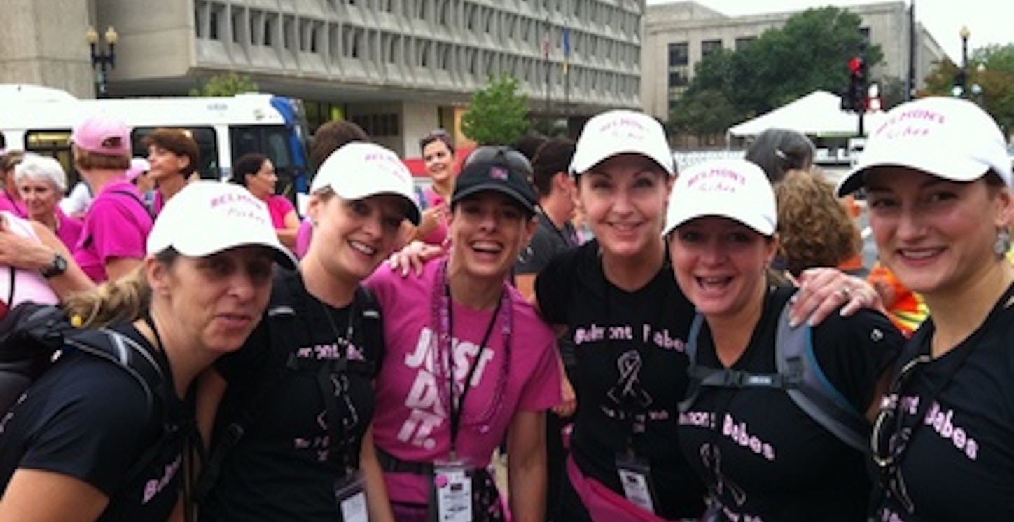 Belmont Babes   Komen 3 Day For The Cure T-Shirt Photo