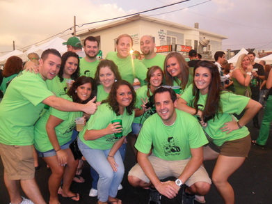 Gettin' Lucky At Irish Weekend T-Shirt Photo