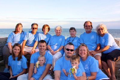 Family Fun At Holden Beach T-Shirt Photo