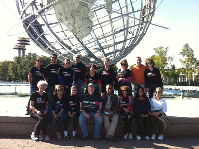 Team Rose Walks To End Alzheimer's! T-Shirt Photo
