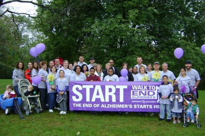 Alzheimers Walk T-Shirt Photo