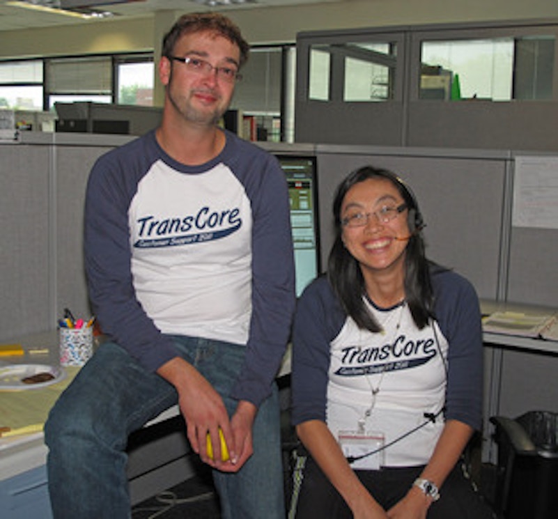 Trans Core Customer Support T-Shirt Photo