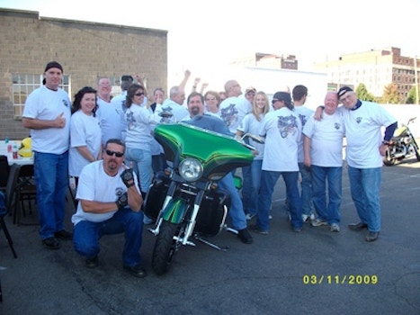 Riding For Meals On Wheels T-Shirt Photo