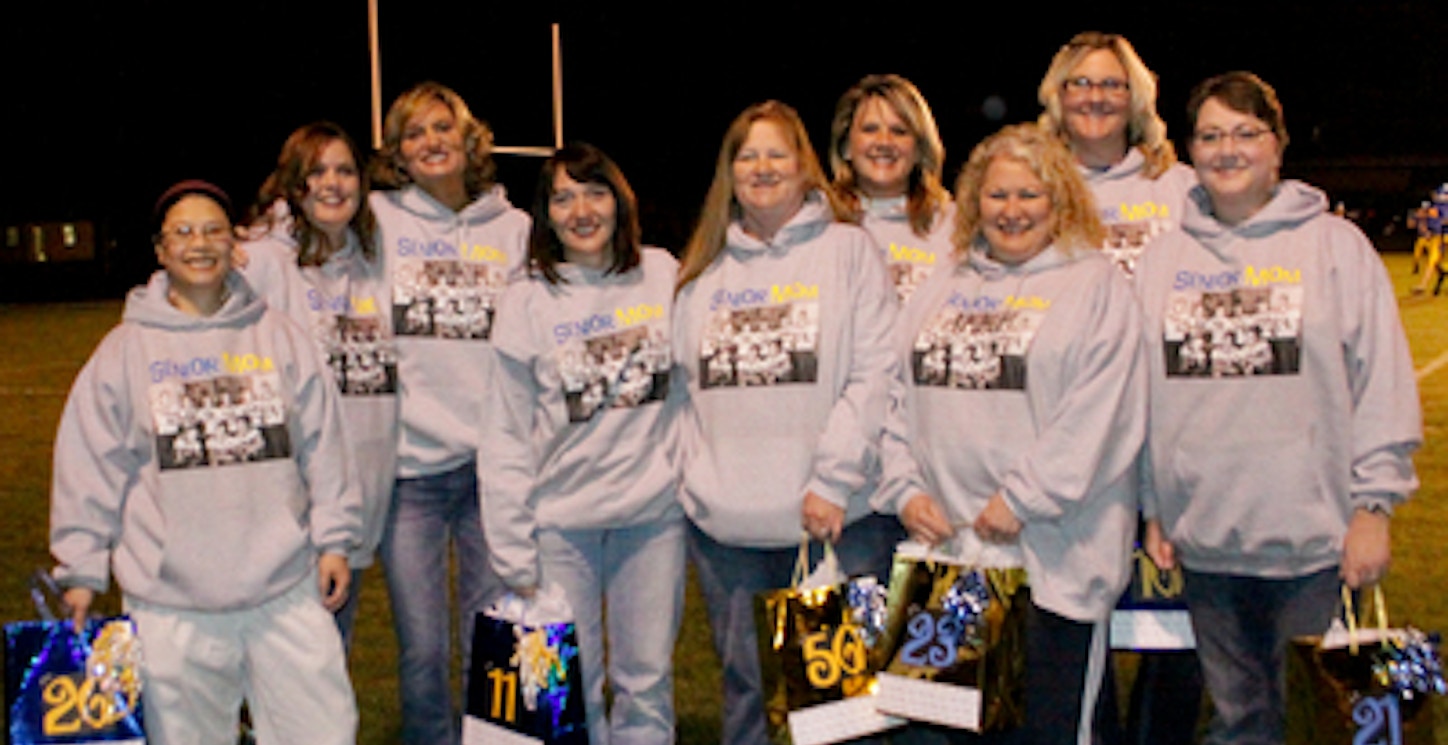 Colfax High School Football Senior Mom's  T-Shirt Photo