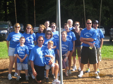 Team "For Jake's Sake" At The 2011 Pa Walk4 Hearing T-Shirt Photo