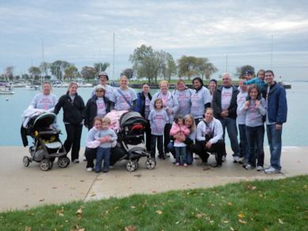 Gail's Groupies Making Strides Breast Cancer Walk T-Shirt Photo
