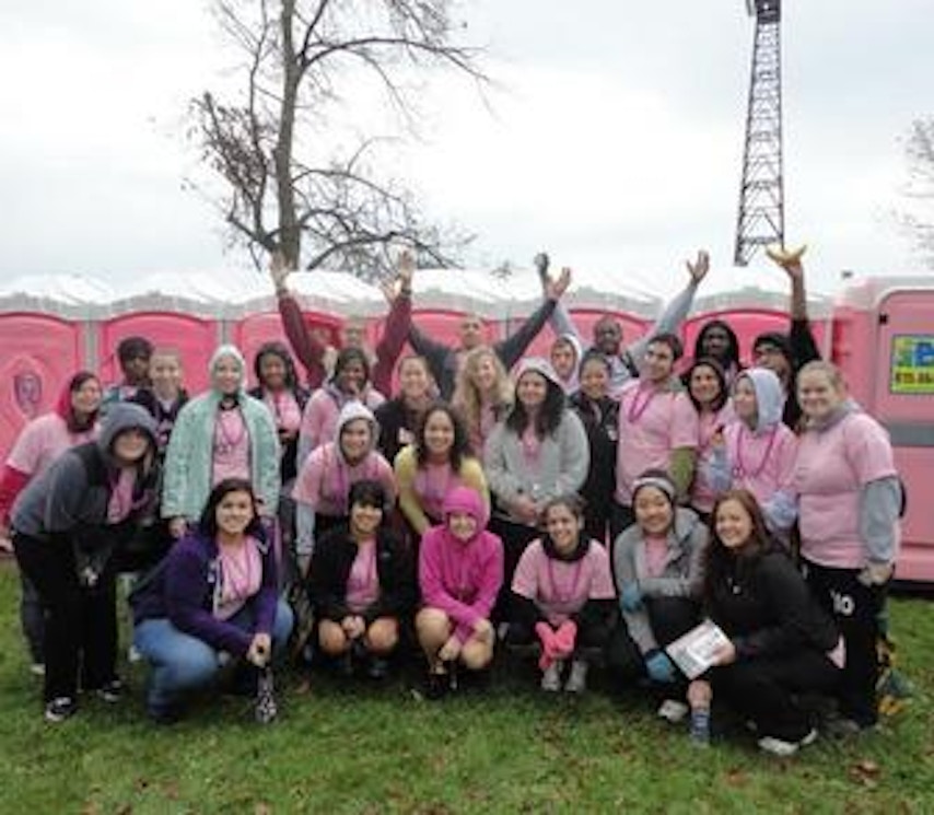 Uc My Boobies! Making Strides Breast Cancer Walk T-Shirt Photo