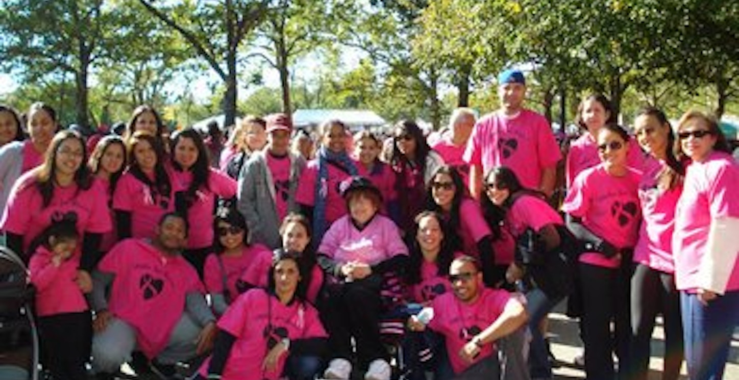 Miles For Lucia   Making Strides Against Breast Cancer T-Shirt Photo