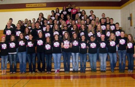 Turtle Lake High School Digs Pink T-Shirt Photo