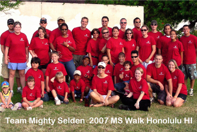 2007 Ms Walk Honolulu Hawaii T-Shirt Photo