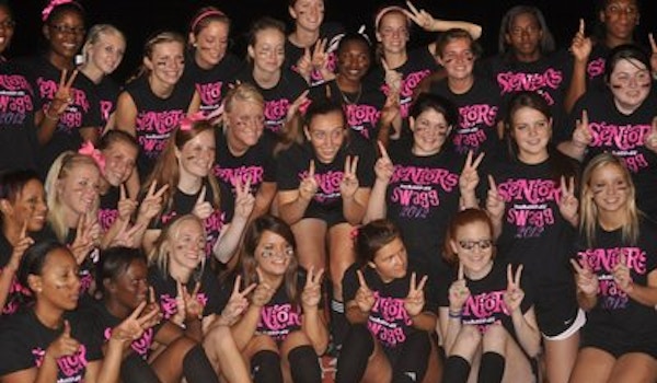 Picture of Senior Powder Puff 2012 Custom T-Shirt Design Senior Powder Puff 2012 T-Shirt Photo