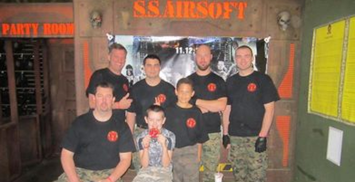"Team Infliction Airsoft" T-Shirt Photo