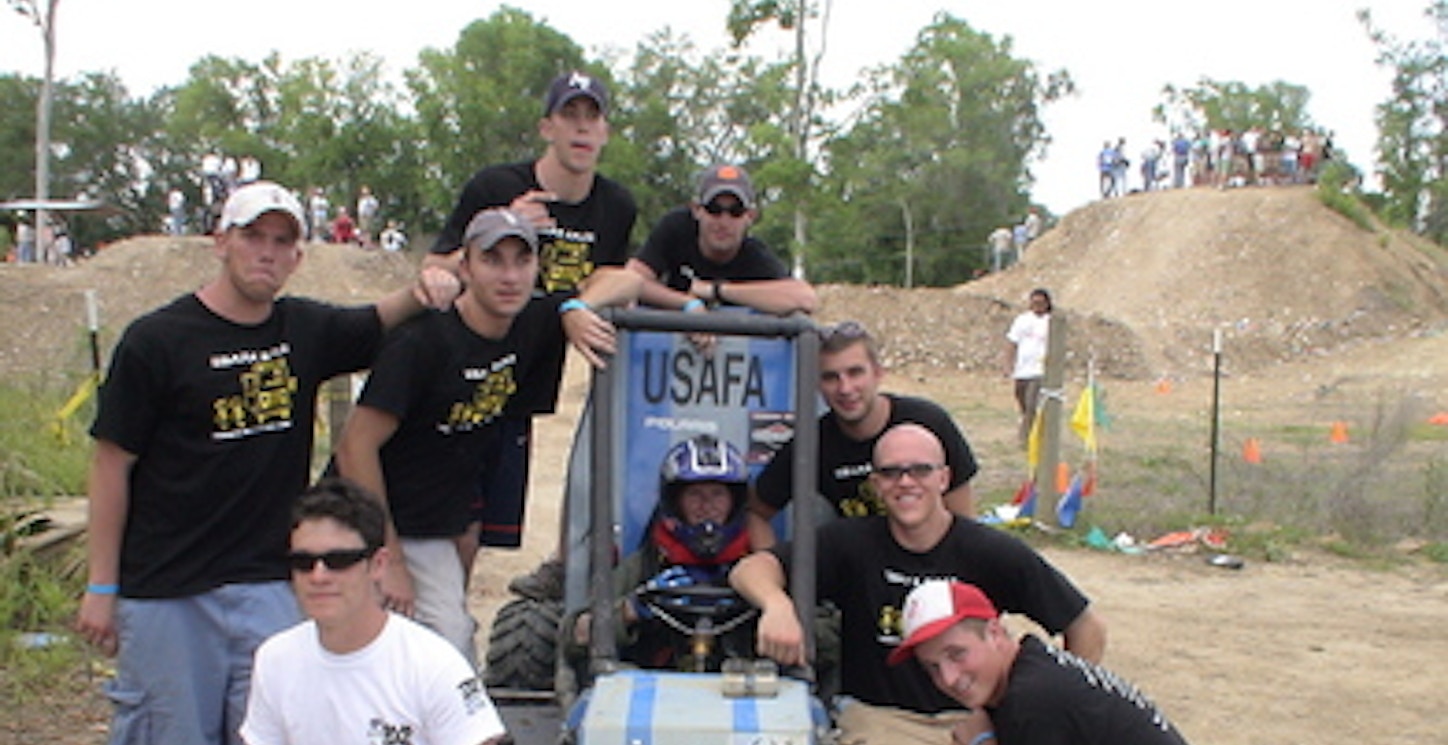 Picture of Air Force Academy Competes In The Mini Baja Custom T-Shirt Design Air Force Academy Competes In The Mini Baja T-Shirt Photo