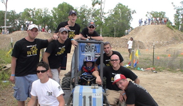 Picture of Air Force Academy Competes In The Mini Baja Custom T-Shirt Design Air Force Academy Competes In The Mini Baja T-Shirt Photo