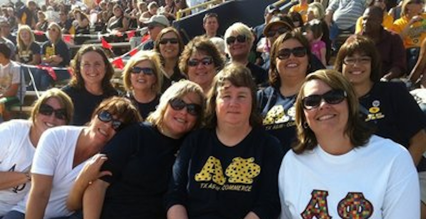 A Phis @ Football Game!  Go Lions! T-Shirt Photo