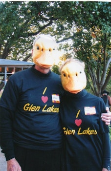 Mr And Mrs Quack T-Shirt Photo