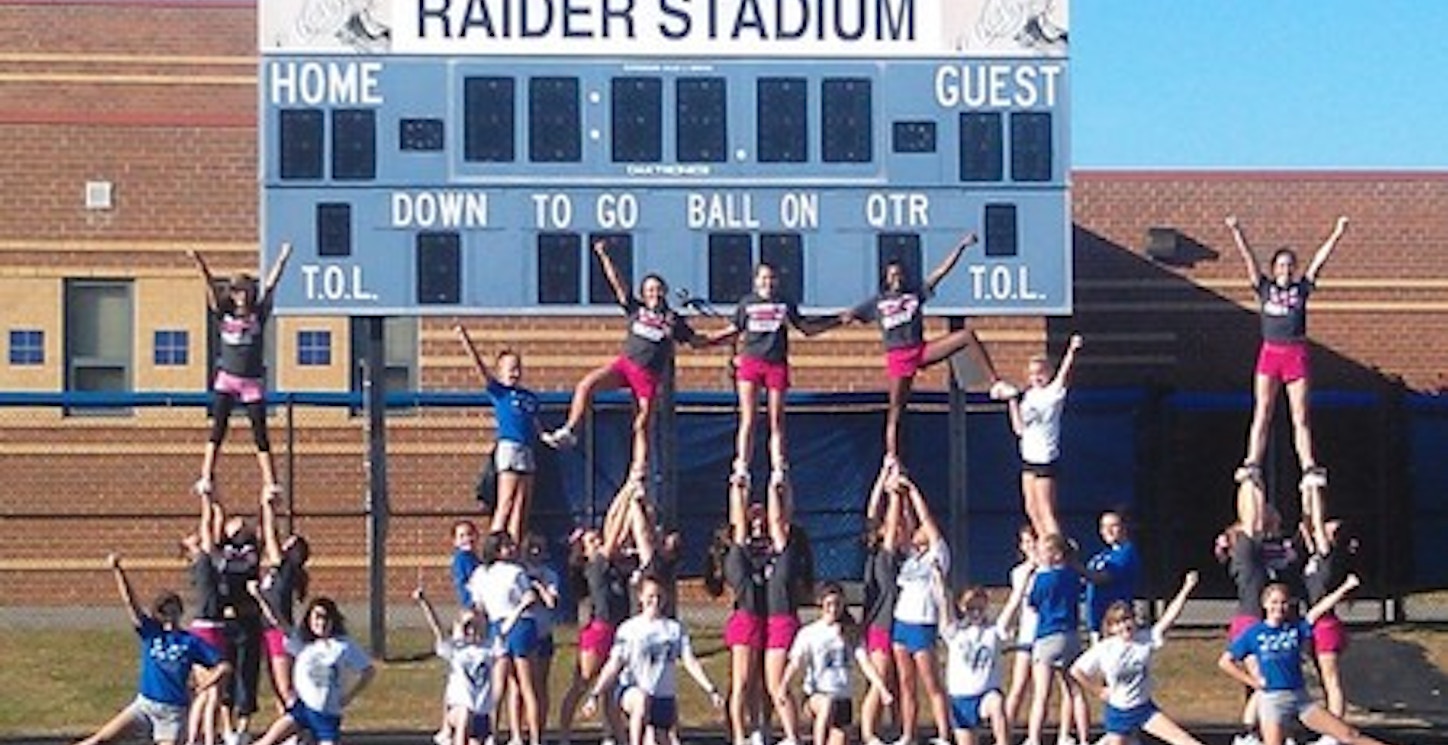 3 Squads Of Custom Ink Cheerleaders! T-Shirt Photo