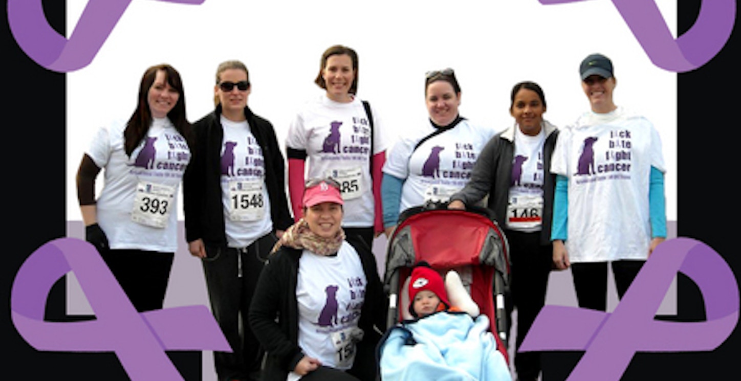National Race To End Women's Cancer Team Photo T-Shirt Photo
